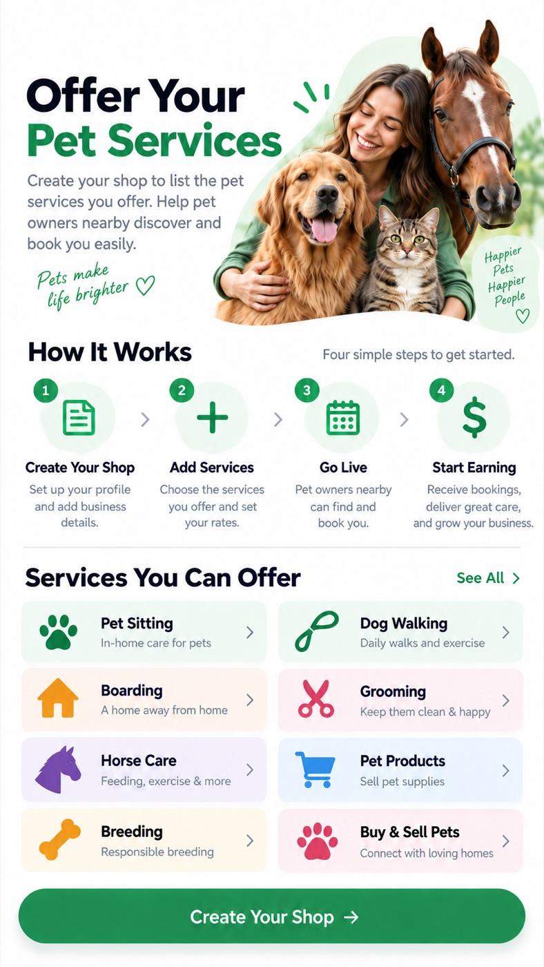 Kingston's Pet services